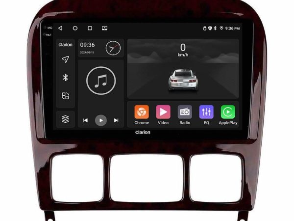 Clarion GL700 Series 8Core Android13 4+64GB Mercedes S Class 1999-2004 (W220) Navigation Multimedia Tablet 9" Με Carplay & Android Auto