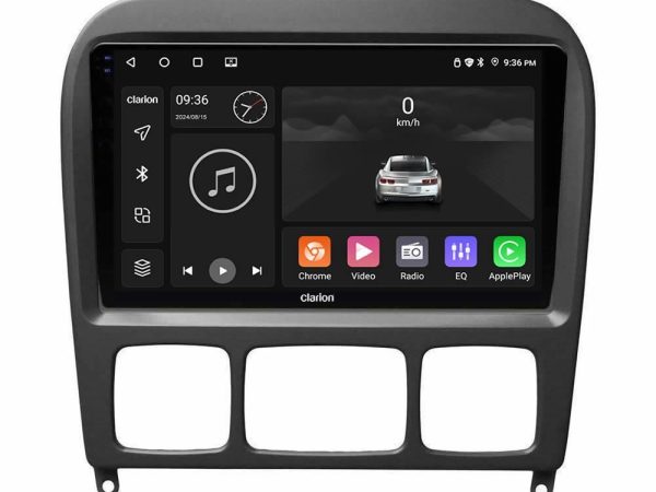 Clarion GL700 Series 8Core Android13 4+64GB Mercedes S Class 1999-2004 (W220) Navigation Multimedia Tablet 9" Με Carplay & Android Auto