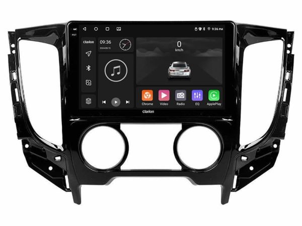 Clarion GL700 Series 8Core Android13 4+64GB Mitsubishi L200 2016-> & Fiat Fullback (Manual A/C) Navigation Multimedia Tablet 9" Με Carplay & Android Auto