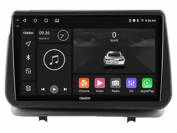 Clarion GL700 Series 8Core Android13 4+64GB Renault Clio 2005-2012 Navigation Multimedia Tablet 9" Με Carplay & Android Auto