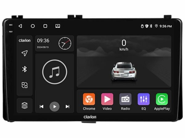 Clarion GL700 Series 8Core Android13 4+64GB Toyota Corolla/Auris 2017-2019  Navigation Multimedia Tablet 9" Με Carplay & Android Auto
