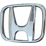 Σήμα αυτοκόλλητο πλαστικό χρωμίου - Honda