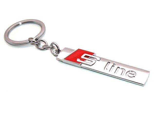 Μεταλλικό μπρελόκ ασημί - S Line
