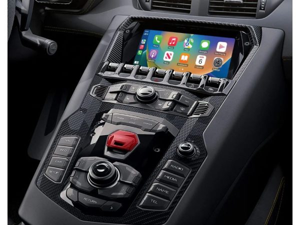 Lamborghini Aventador Wireless CarPlay/Android Auto Interface & Camera In