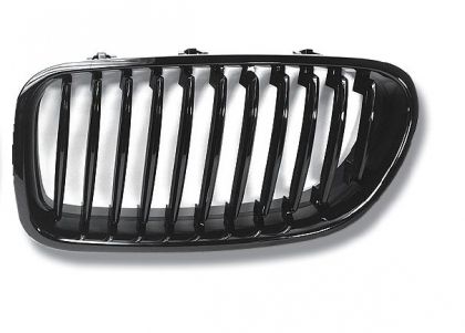 Μάσκα για BMW  F10 / F11  (2010+) -  μαύρη γυαλιστερή - 2τμχ.