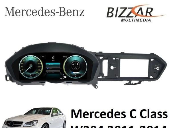 Mercedes C Class W204 2011-2014 Digital LCD Instrument Cluster 12.3" με HD οθόνη 1920*720