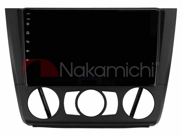 Nakamichi NAM5260 Series 4Core Android12 4+64GB BMW 1Series E81/E82/E87/E88 (MANUAL A/C) Navigation Multimedia Tablet 9" Με Carplay & Android Auto