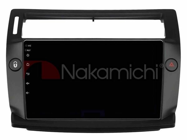 Nakamichi NAM5260 Series 4Core Android12 4+64GB Citroen C4 2004-2010 Navigation Multimedia Tablet 9" (μαύρο χρώμα) Με Carplay & Android Auto