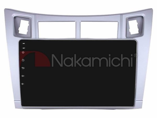 Nakamichi NAM5260 Series 4Core Android12 4+64GB Toyota Yaris Navigation Multimedia Tablet 9" (Ασημί Χρώμα) Με Carplay & Android Auto