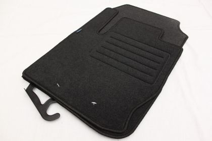 Πατάκια μοκέτα για Mitsubishi Colt 3 πορτο (2008+) - 4τμχ.