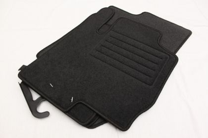 Πατάκια μοκέτα για Mitsubishi Colt 5 πορτο (2008+) - 4τμχ.