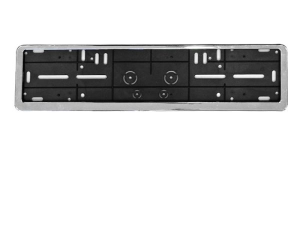 Πλαίσιο πινακίδας χρωμίου κουμπωτό