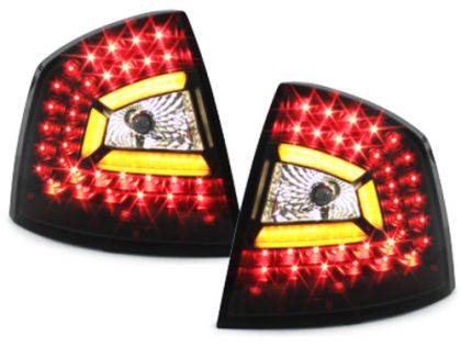 Πίσω φανάρια led για Skoda Octavia combi (2004-2011) - σετ 2τμχ.