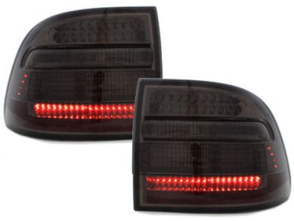 Πίσω φανάρια led για Porsche Cayenne (2003-2007) - μαύρα - σετ 2τμχ.