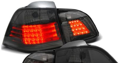 Πίσω φανάρια led  για BMW E61  (2003-2007) - φιμέ - σετ 2τμχ.