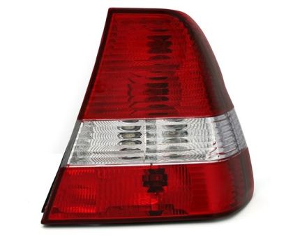 Πίσω φανάρια για BMW E46 Compact (2001-2004)  - chrome - σετ 2τμχ.