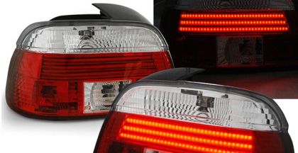 Πίσω φανάρια  led για BMW E39 (1995-2000) - chrome - σετ 2τμχ.