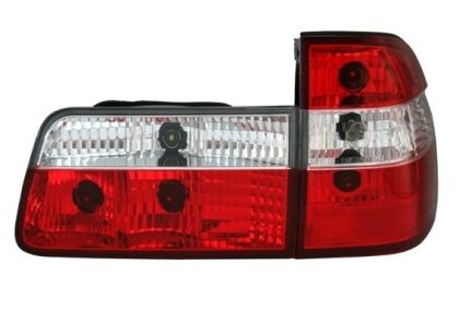 Πίσω φανάρια  για BMW E39 combi (1997-2004) - chrome - σετ 2τμχ.