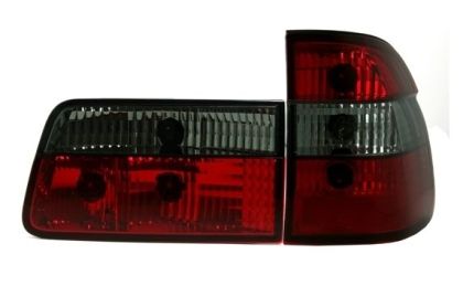 Πίσω φανάρια  για BMW E39 combi (1997-2004) - μαύρα - σετ 2τμχ.