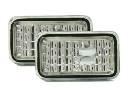 Φλας φτερού VW GOLF 1 / 2 / Jetta / Corrado - χρωμίου - σετ 2τμχ.