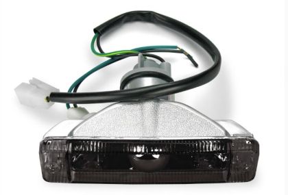 Φλας για στενό προφυλακτήρα Golf  1,2 / Jetta - μαύρο χρωμίου - σετ 2τμχ.