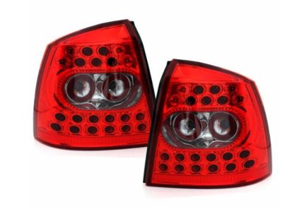 Πίσω φανάρια led για Opel Astra G 3/5 πορτο  (1998-2004) κόκκινα - σετ 2τμχ.