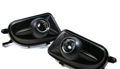 Προβολάκια με προτζέκτορα για Mercedes W208 CLK (1998-2002) / W210 (2000-2002) /  R170 CLK (1996-2004) - μαύρα
