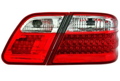 Πίσω φανάρια led για Mercedes W210 E-Class (1995-2002) - σετ 2τμχ.
