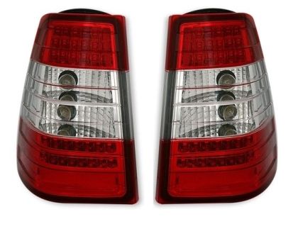 Πίσω φανάρια led για Mercedes W124 combi  (1984-1995) - σετ 2τμχ.