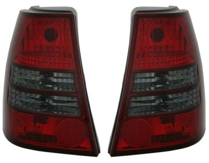 Πίσω φανάρια για Vw Bora combi - μαύρα - σετ 2τμχ.