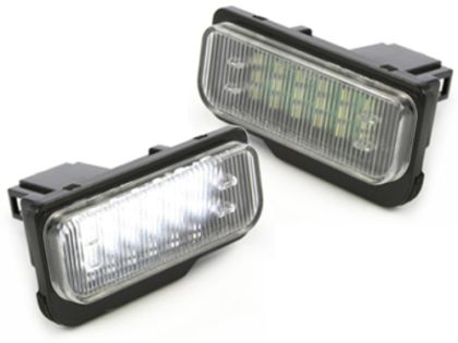 Πλαφονιέρα πίσω πινακίδας για Mercedes  W203 5D, W211, W219 - 2 τμχ.