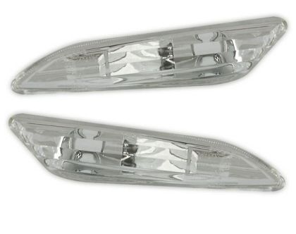 Φλας Alfa Romeo 156 - χρωμίου - σετ 2τμχ.