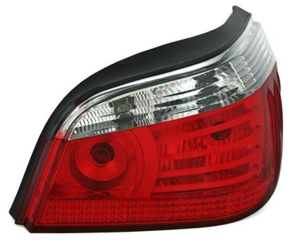 Tuning πίσω φανάρια led για BMW E60 (2003-2007) - chrome - σετ 2τμχ.