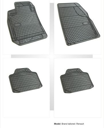 Λαστιχένια πατάκια Frogum universal για Renault και Dacia - 4τμχ.