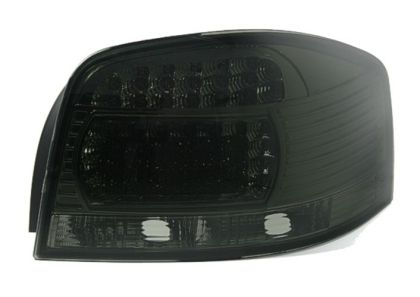 Πίσω φανάρια led για Audi A3 (2003-2008) -  φιμέ - σετ 2τμχ.