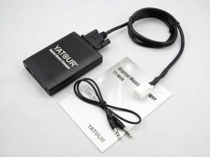 USB / MP3 Changer με Bluetooth* για Toyota Avalon /  Avensis / Camry / Celica / Corolla / Hightlander / Land Cruiser / RAV4 / Tacoma / Tundra / Yaris - με 6+6 pin port