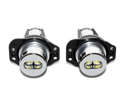 10W Led για γνήσια angel eyes για BMW E90 / E91 - μπλε χρώμα - 2τμχ.