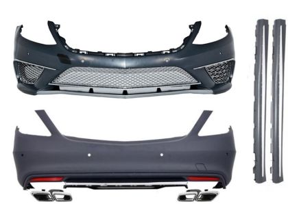 Body kit για Mercedes W222 S-class (2013+) - AMG packet long με μπούκες