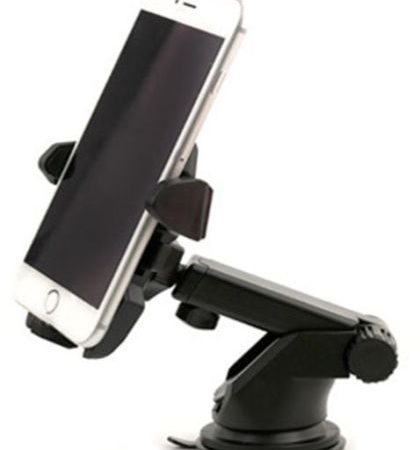 Θήκη τηλεφώνου με βάση - μαύρη