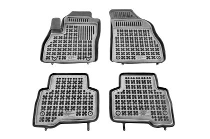 Λαστιχένια πατάκια Rezaw Plast για FIAT Fiorino Van / Qubo / CITROEN Nemo / PEUGEOT Bipper (2008+) - τύπου σκαφάκι - 4τμχ.