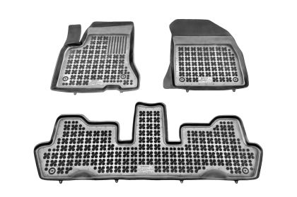 Λαστιχένια πατάκια Rezaw Plast για CITROEN C4 Picasso I / Grand Picasso I (2006-2013) - τύπου σκαφάκι - 3τμχ.