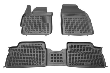 Λαστιχένια πατάκια Rezaw Plast για TOYOTA Auris (2007-2010) / Corolla (2006-2012) / GREAT WALL Voleex c30 (2010-2016)  - τύπου σκαφάκι - 3τμχ.