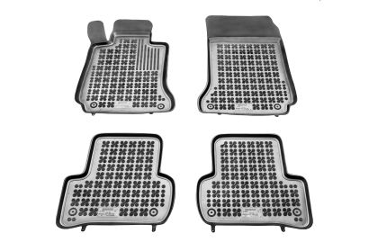Λαστιχένια πατάκια Rezaw Plast για MERCEDES C-Class W204 (2007-2014) - τύπου σκαφάκι - 4τμχ.