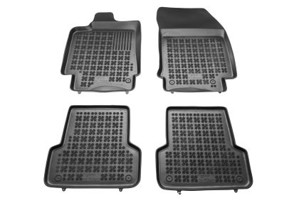 Λαστιχένια πατάκια Rezaw Plast για RENAULT Laguna III (2007-2015) - τύπου σκαφάκι - 4τμχ.