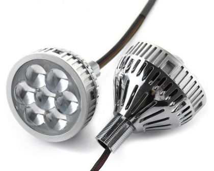 Led  φώτα με προτζέκτορες για φώτα ημέρας και μεγάλα φώτα 2.5 ίντσες - για ενσωμάτωση - 2τμχ.