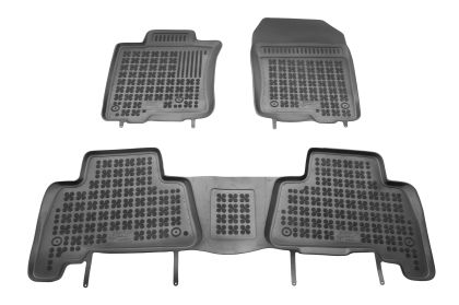 Λαστιχένια πατάκια Rezaw Plast για TOYOTA Land Cruiser J150 IV (2009-2023) - τύπου σκαφάκι - 3τμχ.