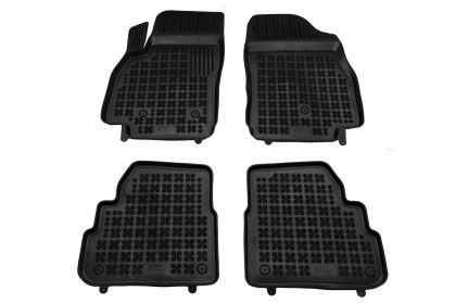 Λαστιχένια πατάκια Rezaw Plast για OPEL Karl (2015-2019) - τύπου σκαφάκι - 4τμχ.