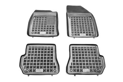 Λαστιχένια πατάκια Rezaw Plast για FORD Fiesta V MK5 (2002-2006) - pre facelifting - τύπου σκαφάκι - 4τμχ.