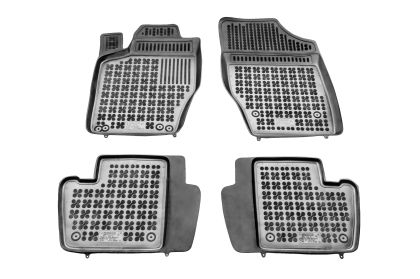 Λαστιχένια πατάκια Rezaw Plast για CITROEN C4 I / II (2004-2018 )/ PEUGEOT 307 (2001-2008) - τύπου σκαφάκι - 4τμχ.