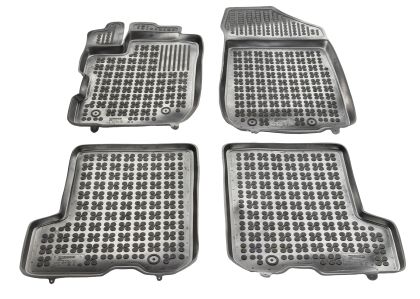 Λαστιχένια πατάκια Rezaw Plast για DACIA Sandero II (2019-2020) - τύπου σκαφάκι - 4τμχ.